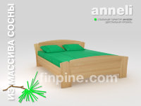 Кровать двуспальная ANNELI-1400 в американском кантри-стиле