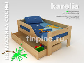 Ящик под кровать KARELIA-1600 (для кровати HALTI-800 подходит) - 