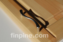 Ручка ИЗГИБ, никель матовый (GAMET S.A., Польша) - modern-arc-gamet-bend-nickel-h08.jpg