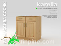 Кухонная тумба KARELIA-800 с выдвижными ящиками