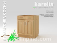 Кухонная тумба KARELIA-700 с выдвижными ящиками