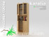 Книжный шкаф для дома KARELIA-700 с нишей и со стеклянными дверцами (глубиной 300 мм) - karelia-hovel-glass-700-300-1930-slide-b.jpg