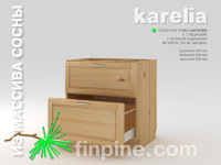 Кухонная тумба KARELIA-800 с 2-мя выдвижными ящиками