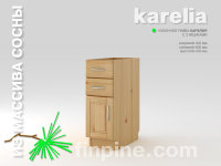 Кухонная тумба KARELIA-300 с 2-мя выдвижными ящиками