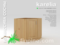 Угловая кухонная тумба KARELIA-860