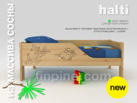 Детская кровать HALTI с рисунком ПРОСТОКВАШИНО-ШАРИК