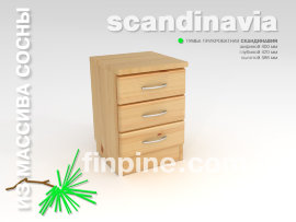 Прикроватная тумба СКАНДИНАВИЯ с 3-мя ящиками - scandinavia-tumba-3-faces.jpg