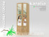 Шкаф платяной KARELIA-620, боковая секция с зеркалом (глубиной 600 мм) - karelia-cupboard-620-560-mirror-slide-a.jpg