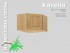 антресоль KARELIA-600-600 угловая (высотой 400 мм) - 