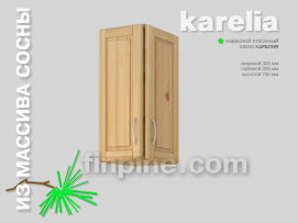 Кухонный шкаф навесной КАРЕЛИЯ-300-300 - karelia-kitchen-cupboard-300-300-740-2-doors-slide-a.jpg