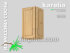Кухонный шкаф навесной КАРЕЛИЯ-400-300 - karelia-kitchen-cupboard-400-300-740-2-doors-slide-a.jpg