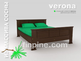 кровать двуспальная VERONA-1600 в итальянском стиле - 