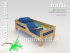 детская кровать с защитным бортиком HALTI-800 (под матрас длиной 2000 мм) - 