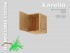 антресоль KARELIA-300-300 боковая (высотой 400 мм) - 
